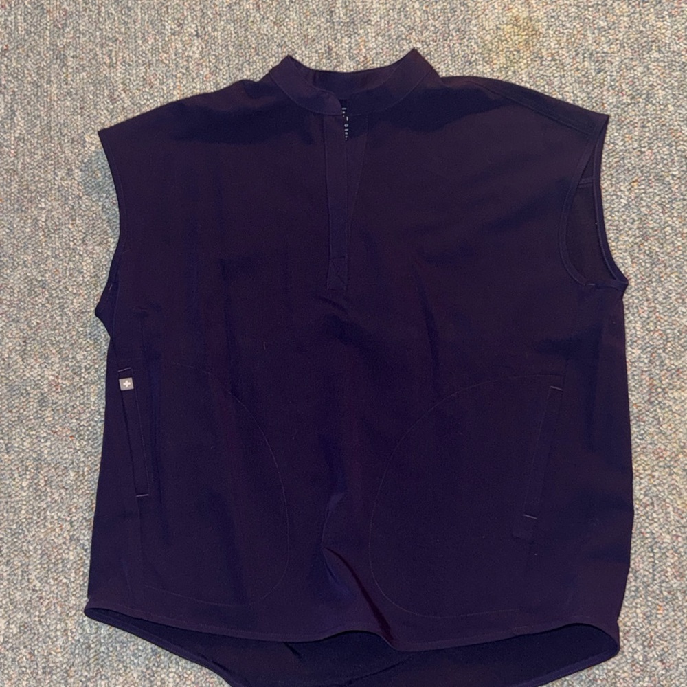 Figs Rafaela Top, Purple Jam